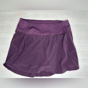Athleta Run With It Skort, Size XS, Plum, EUC